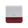 (AX PRO) Sirena Inalámbrica con Estrobo Rojo para Exterior IP65 / 110 dB