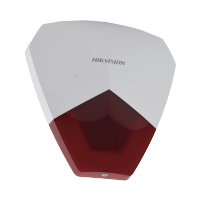 Sirena Estrobo Cableada Hikvision / Ideal para cualquier Panel de Alarma / Roja / 105 dB / Protección IP54 Sirena Estrobo Cableada Hikvision / Ideal para cualquier Panel de Alarma / Roja / 105 dB / Protección IP54