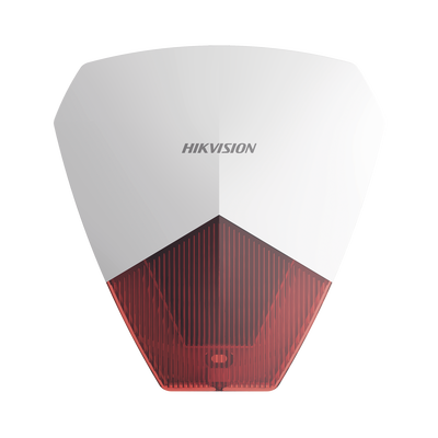 Sirena Estrobo Cableada Hikvision / Ideal para cualquier Panel de Alarma / Roja / 105 dB / Protección IP54 Sirena Estrobo Cableada Hikvision / Ideal para cualquier Panel de Alarma / Roja / 105 dB / Protección IP54