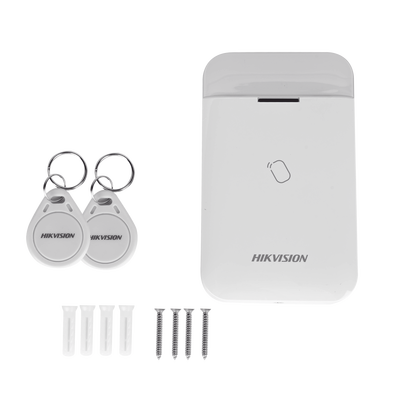 (AX PRO) Lector de Tag Inalámbrico HIKVISION / Permite Armar y Desarmar / Incluye 2 Tag DS-PT-M1 (AX PRO) Lector de Tag Inalámbrico HIKVISION / Permite Armar y Desarmar / Incluye 2 Tag DS-PT-M1