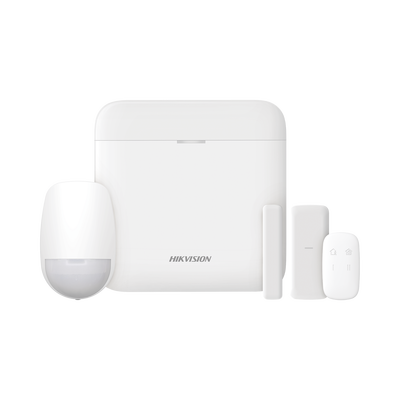 (AX PRO) KIT de Alarma AX PRO / Incluye: 1 Hub con bateria de respaldo / 1 Sensor PIR / 1 Contacto Magnético slim / 1 Control Remoto / WiFi / Compatible con Hik-Connect P2P (AX PRO) KIT de Alarma AX PRO / Incluye: 1 Hub con bateria de respaldo / 1 Sensor PIR / 1 Contacto Magnético slim / 1 Control Remoto / WiFi / Compatible con Hik-Connect P2P