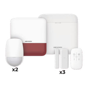 (AX PRO) KIT de Alarma AX PRO con GSM (3G/4G) / Incluye: 1 Hub con bateria de respaldo / 2 Sensores PIR / 3 Contactos Magnéticos mini / 1 Control Remoto / 1 Sirena estrobo Roja Inalambrica Exterior / WiFi / Compatible con Hik-Connect P2P (AX PRO) KIT de Alarma AX PRO con GSM (3G/4G) / Incluye: 1 Hub con bateria de respaldo / 2 Sensores PIR / 3 Contactos Magnéticos mini / 1 Control Remoto / 1 Sirena estrobo Roja Inalambrica Exterior / WiFi / Compatible con Hik-Connect P2P
