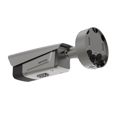 Bala IP 4 Megapíxel ANPR para Control de Acceso / Lente Mot. 2.8 mm - 12 mm / Conteo de Vehículos / ANPR /IP67 / IK10 / PoE / Algoritmo Intercambiable