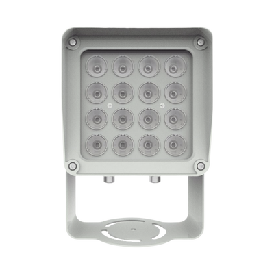Lampara IR de Luz Continua / 16 Lámparas LED / Distancia Efectiva 16 a 25 metros / Cobertura 40° / Exterior IP66 Lampara IR de Luz Continua / 16 Lámparas LED / Distancia Efectiva 16 a 25 metros / Cobertura 40° / Exterior IP66