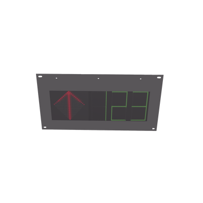 Guía de Estacionamiento Interior / Ideal para Pasillos y Áreas de Control de Estacionamientos / RS485- RJ45 / Indicador Numérico / Flecha Dinámica Guía de Estacionamiento Interior / Ideal para Pasillos y Áreas de Control de Estacionamientos / RS485- RJ45 / Indicador Numérico / Flecha Dinámica