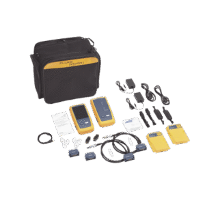 Certificador DSX-5000 para Cable de Cobre Cat5e, Cat6 y Cat6A, Precisión de Nivel V (1 GHz), Con WiFi Integrado y Pantalla LCD de 5.7 in, Versión Internacional