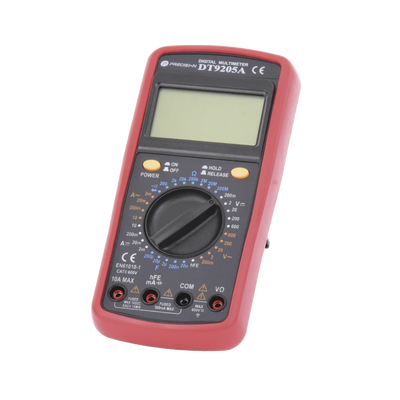 Multímetro Digital Compacto 600 Vcc / Vca CATII, con Pantalla LCD (No incluye Batería)