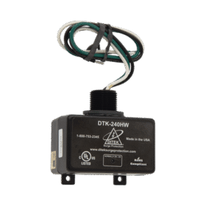 Dispositivo de Protección Contra Sobretensiones de 240 VCA, Para Paneles de Alarma de Incendio, Páneles Eléctricos residenciales, Motores, Sistemas de Bombeo