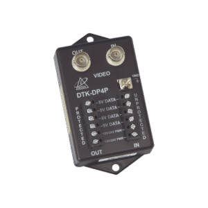 Protector para alimentación, datos y video para cámara PTZ de 12 Vcc-24 Vca, conector BNC y terminal Protector para alimentación, datos y video para cámara PTZ de 12 Vcc-24 Vca, conector BNC y terminal