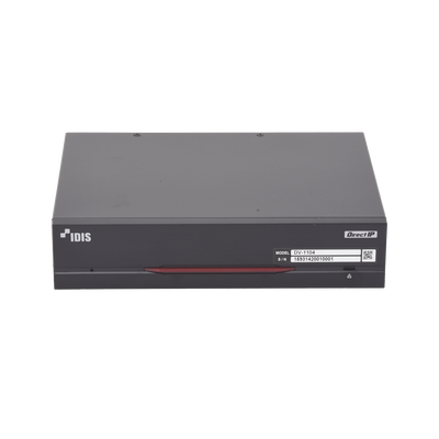 Caja de analíticos IDIS de video en RED: Mapa de Calor, Conteo de Personas y Control de Filas mas analizador de analiticos incluido (Requiere NVRS IDIS Series DR63xx, 23xx)