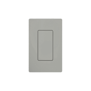 Tapa ciega color gris.