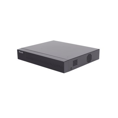 DVR 16 Canales TurboHD + 2 Canales IP / 2 Megapíxel (1080p) Lite / Acusense Lite (Evita falsas alarmas) / Audio por Coaxitron / 1 Bahía de Disco Duro / H.265+ / Salida de Video en Full HD