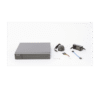 DVR 16 Canales TurboHD + 16 Canales IP / 8 Megapíxel (4K) / Audio por Coaxitron / ACUSENSE Lite / 2 Bahías de Disco Duro / H.265+ / Salida en Video en 4K