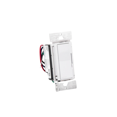(Caseta Wireless) DIVA Atenuador de pared. Aumenta/Disminuye Intensidad de Iluminación. No requiere cable neutro. 150W LED / 600W INC/HAL