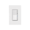 (Caseta Wireless) DIVA Atenuador de pared. Aumenta/Disminuye Intensidad de Iluminación. No requiere cable neutro. 150W LED / 600W INC/HAL