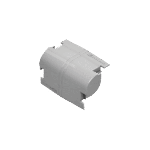 Curva vertical externa 90 º color blanco para canaleta DX10000.00