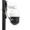 Domo PTZ TurboHD 2 Megapixeles (1080P) / 15X Zoom / 100 mts IR EXIR / Exterior IP66 / WDR 120 dB / RS-485 / Ultra Baja Iluminación / Recorridos Programados
