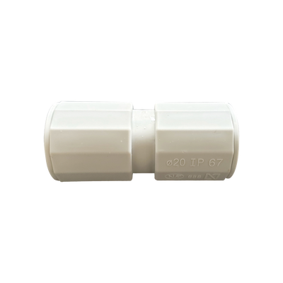 Manguito / Cople Morbidx IP67 libre de halógenos para unir tubería rígida de 32 mm (1 1/4) permite una instalación hermética no necesita pegamento