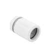 Conector de tubería rígida a caja (Racor), PVC Auto-extinguible, de 50 mm
