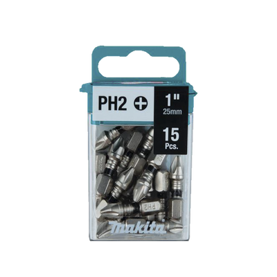 Broca de Inserción de 1" Phillips #2 Impact XPS®, Paq. c/15 piezas.