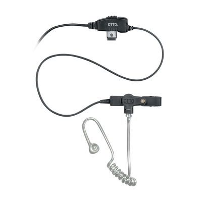 Kit de Micrófono-Audífono PLUS de 1 cable para Motorola DEP550, DGP8050 Elite, Serie XPR3000/3500, Serie APX3000/8000, DP2400/2600