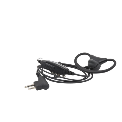 Micrófono-Audífono tipo Anillo, Cable con 40 lbs de Resistencia. Motorola EP450, MAGONE, DEP450 y Hytera series TC500/600/700