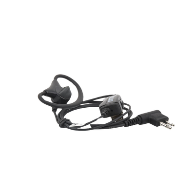 Micrófono-Audífono tipo Anillo, Cable con 40 lbs de Resistencia. Motorola EP450, MAGONE, DEP450 y Hytera series TC500/600/700