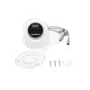 Turret TURBOHD 3K (5 Megapixel) / Lente 3.6 mm / Micrófono Integrado / Imagen a Color 24/7 (ColorVu) / 40 mts Luz Blanca / Exterior IP67 / dWDR / 4 Tecnologías
