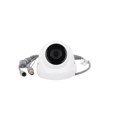 Turret TURBOHD 5 Megapíxel / 85° de Visión / Lente 2.8 mm / Interior / IR EXIR 20 mts / TVI-AHD-CVI-CVBS / Policarbonato