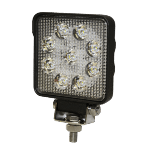 Luz de Trabajo Cuadrada Ultra Brillante, 9 led,1450 lumenes, 12-24 Vcc Luz de Trabajo Cuadrada Ultra Brillante, 9 led,1450 lumenes, 12-24 Vcc