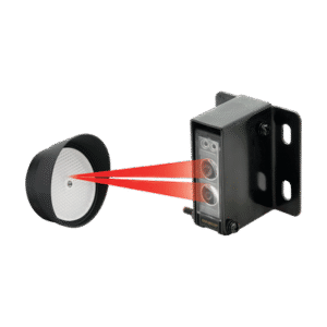 Sensor de Haz Fotoeléctrico Reflectante – Cumple con ETL UL325, con alcance dehasta 14 metros.