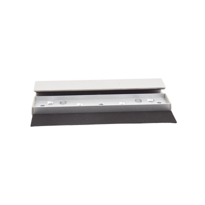 Soportes tipo "U" para puerta de vidrio para serie de 600 libras (interior)