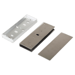 Soportes tipo "U" para puerta de vidrio para serie de 600 libras (interior)