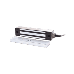 CERRADURA ELECTROMAGNETICA DE 600LB CON CORDON ARMADO