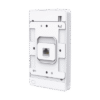 Punto de acceso Omada doble banda 802.11ac, PoE 802.3af/at, MU-MIMO, MIMO 2x2 diseño placa de pared con tres puertos adicionales, soporta hasta 100 clientes.