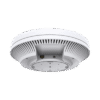Punto de Acceso Omada / Wi-Fi 6 AX3600 MU-MIMO 4x4 / Alta Densidad de Usuarios / Configuración por Controlador o Stand-Alone / Para Montaje en Techo/pared. / Alimentación PoE+