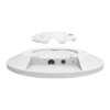 Punto de Acceso Omada Ultra-Rango / Wi-Fi 6 AX6000 MU-MIMO 4x4 / Mesh Omada / Alta Densidad de Usuarios / Configuración por Controlador o Stand-Alone / Para Montaje en Techo/pared / Alimentación PoE+