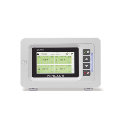 Monitor IP de temperatura de 34 zonas para condiciones críticas y extremas, soporta 4 cableadas y 30 inalámbricas.
