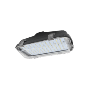 Luminaria LED para alumbrado publico de 45 watts de 12/24 Vcc incluye tempocontrolador, 5040 Lm