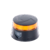 Baliza LED Recargable, Compacta y Discreta, Color Ámbar, Con Montaje Magnético y de Succión