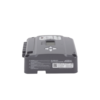 Controlador de Carga Solar EcoBoost MPPT 30A con Pantalla