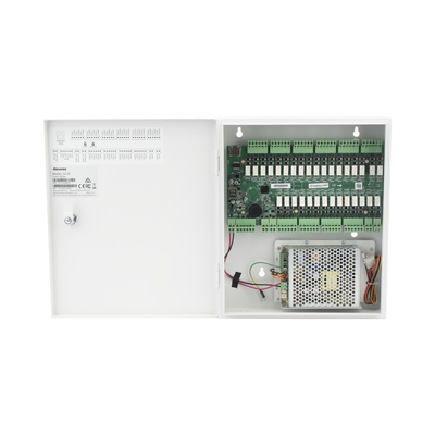 Controlador de Elevador IP Para 32 Pisos / Gestión 100% en la Nube / Interfaz Web / Pases Temporales desde App / Activación de Pisos desde App/ Wiegand / POE / 20,000 Tarjetas /100,000 Eventos / Compatible con Videoporteros Akuvox Controlador de Elevador IP Para 32 Pisos / Gestión 100% en la Nube / Interfaz Web / Pases Temporales desde App / Activación de Pisos desde App/ Wiegand / POE / 20,000 Tarjetas /100,000 Eventos / Compatible con Videoporteros Akuvox