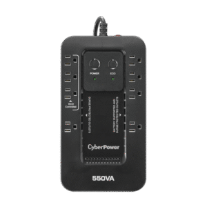 UPS de 550 VA/330 W, Topología Standby con Modo Ahorrador ECO, Entrada 120 Vca NEMA 5-15P, Con 8 Tomas NEMA 5-15R UPS de 550 VA/330 W, Topología Standby con Modo Ahorrador ECO, Entrada 120 Vca NEMA 5-15P, Con 8 Tomas NEMA 5-15R