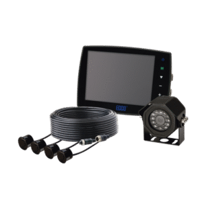 Sistema alámbrico de cámara y monitor de 5.6” con sensores de reversa Sistema alámbrico de cámara y monitor de 5.6” con sensores de reversa