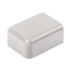 Tapa Final, para uso con canaleta LD10, material ABS, Color Gris