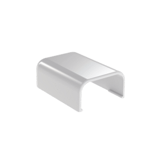 Tapa Final, para uso con canaleta LD5, material ABS, Color Blanco