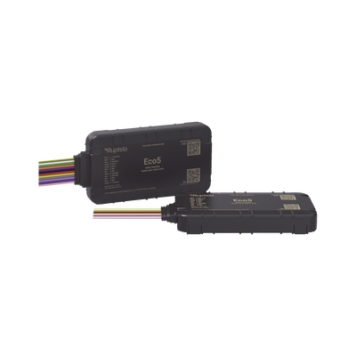 Rastreador Vehicular y Monitoreo de Flota / BLE 5.0 y GNSS / LTE CAT1 y LTE-M con Respaldo 2G / GNSS U-blox / MiKado IP54 / -20 °C a +40 °C / Acelerómetro de 3 Ejes / Suministro 9-32 V / Batería Interna