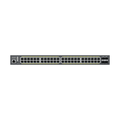 Switch Poe de 48 Puertos Gigabit y 4 Puertos SFP, Administrable en la Nube, Hasta 740 W, Capa 2, Soporta PoE+ 802.3 at/af