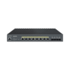Switch PoE ++ Administrable en Nube Capa 2 de 8 puertos PoE de 2.5 Gbps, Hasta 240 W, 4 puertos de SFP