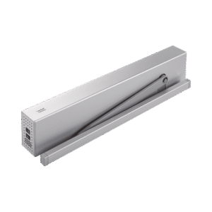 Sistema automatizado para la apertura y cierra de puertas con Brazo de Empuje de hasta 110 cm/ 100Kg Sistema automatizado para la apertura y cierra de puertas con Brazo de Empuje de hasta 110 cm/ 100Kg